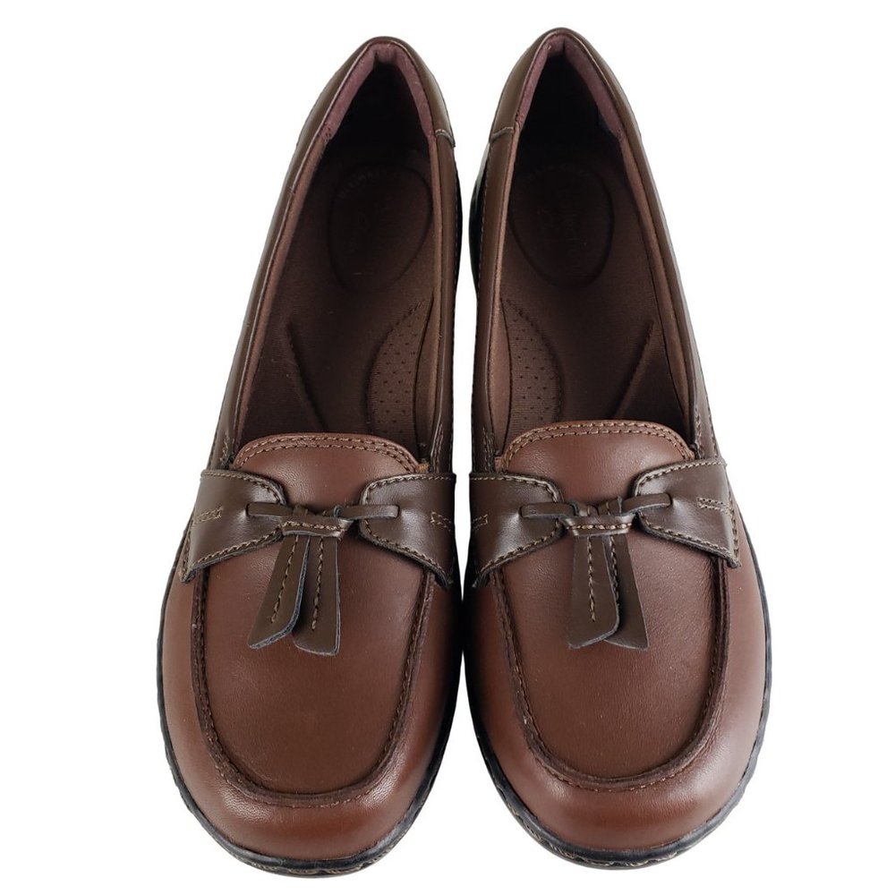 Clark Collection Ashland Bubble Comfortable Loafer Brown Multi 9 Narrow NWT - Picture 2 of 5